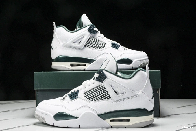 Cheap TBK FQ8138-103 Green Air Jordan 4 Oxidized 0810